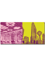 MAGNET-STORIES New York - Central Park - Bethesda Terrace and Fifth Avenue, Flatiron Building