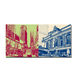 MAGNET-STORIES Image sur toile - USA - New York - 9053