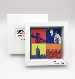 ART-DOMINO® BY SABINE WELZ Magnetset - Geschenkbox - USA - New York - 4 - 02