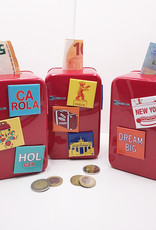 ART-DOMINO® BY SABINE WELZ Retro refrigerator money box