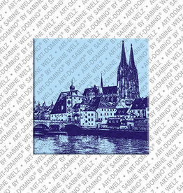 ART-DOMINO® BY SABINE WELZ Aimant - Regensburg - 01