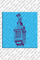 ART-DOMINO® BY SABINE WELZ Regensburg - Bruckmandl auf Steinerner Brücke