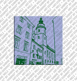 ART-DOMINO® BY SABINE WELZ Magnet - Regensburg - 06