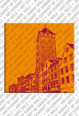ART-DOMINO® BY SABINE WELZ Regensburg – Goldener Turm - Patrizierturm
