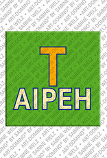 MAGNET-STORIES Taipeh – Schriftzug