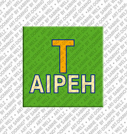 ART-DOMINO® BY SABINE WELZ Aimant - Taipeh - 00