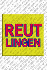 ART-DOMINO® BY SABINE WELZ Reutlingen – Schriftzug