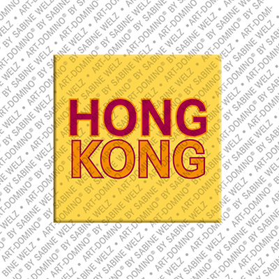 ART-DOMINO® BY SABINE WELZ HongKong – Lettrage