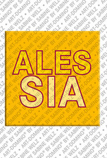 MAGNET-STORIES ALESSIA - Aimant avec le nom ALESSIA