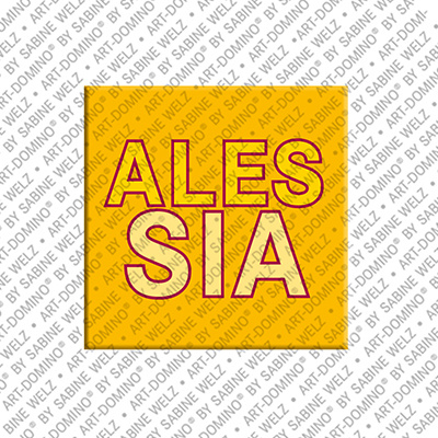 MAGNET-STORIES ALESSIA - Magnet with the name ALESSIA