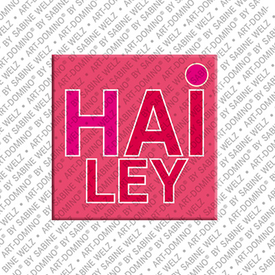 MAGNET-STORIES HAILEY - Magnet with the name HAILEY