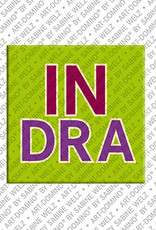MAGNET-STORIES INDRA - Aimant avec le nom INDRA