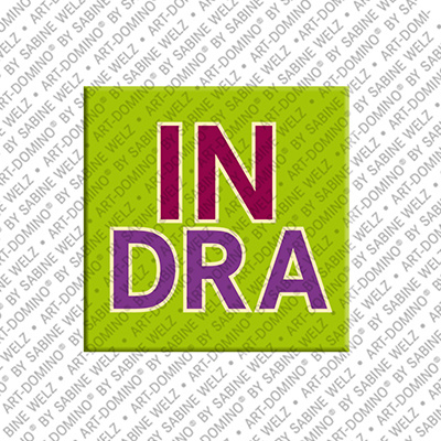 MAGNET-STORIES INDRA - Aimant avec le nom INDRA