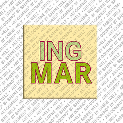 MAGNET-STORIES INGMAR - Magnet mit dem Vornamen INGMAR