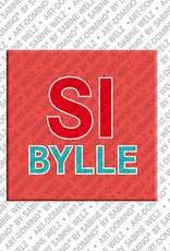 MAGNET-STORIES SIBYLLE- Magnet with the name SIBYLLE