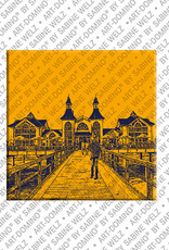 ART-DOMINO® BY SABINE WELZ Rügen - Seebrücke Sellin - 1