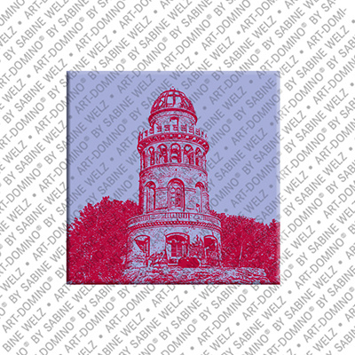 ART-DOMINO® BY SABINE WELZ Rügen - Denkmal - E.-M.-Arndt-Turm