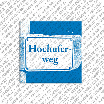 MAGNET-STORIES Rügen – Schild Hochuferweg