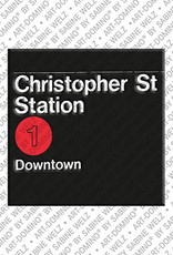 ART-DOMINO® BY SABINE WELZ New York – Subway Station Christopher Street 2