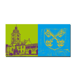 ART-DOMINO® BY SABINE WELZ Leinwandbild - Regensburg - 7504