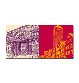 MAGNET-STORIES Image sur toile - Regensburg - 7507