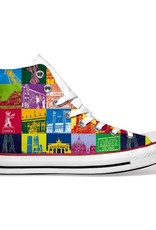 ART-DOMINO® BY SABINE WELZ Chucks avec des motifs de Berlin