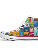 ART-DOMINO® BY SABINE WELZ Chucks avec des motifs de Paris