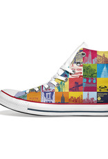 ART-DOMINO® BY SABINE WELZ Chucks avec des motifs de New York