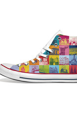 ART-DOMINO® BY SABINE WELZ Chucks avec des motifs de Köln