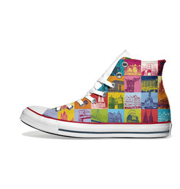 MAGNET-STORIES Chucks - Avec des motifs de Köln