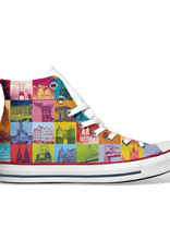 ART-DOMINO® BY SABINE WELZ Chucks with Köln - motifs