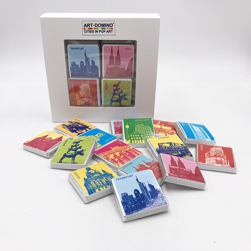 MAGNET-STORIES Chocolat à motifs Deutschland dans une boîte