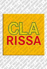 MAGNET-STORIES CLARISSA - Aimant avec le nom CLARISSA