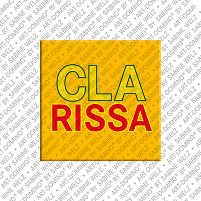 MAGNET-STORIES CLARISSA - Aimant avec le nom CLARISSA