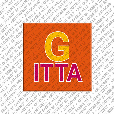 MAGNET-STORIES GITTA - Magnet with the name GITTA