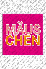 MAGNET-STORIES MÄUSCHEN - Aimant avec le nom MÄUSCHEN