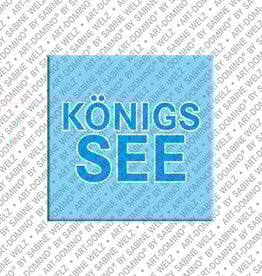 ART-DOMINO® BY SABINE WELZ Aimant - Allemagne - Königssee - 00