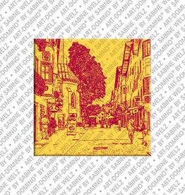 ART-DOMINO® BY SABINE WELZ Magnet - Österreich - Kitzbühel - 02