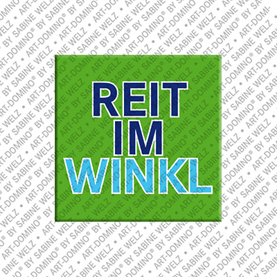 ART-DOMINO® BY SABINE WELZ Reit im Winkl – Lettering