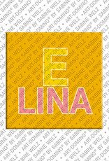 MAGNET-STORIES ELINA - Aimant avec le nom ELINA