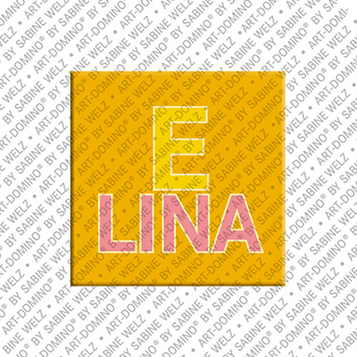 MAGNET-STORIES ELINA - Magnet with the name ELINA