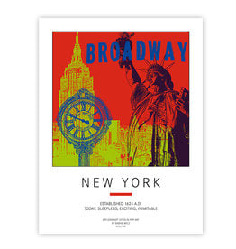 MAGNET-STORIES Plakat - USA - New York