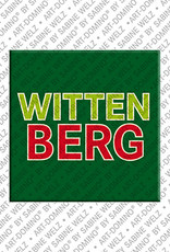 MAGNET-STORIES Wittenberg – Schriftzug