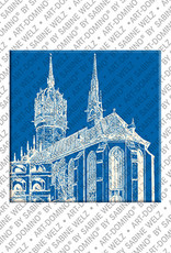 ART-DOMINO® BY SABINE WELZ Wittenberg – Schloßkirche (Kirche der Reformation) - 2