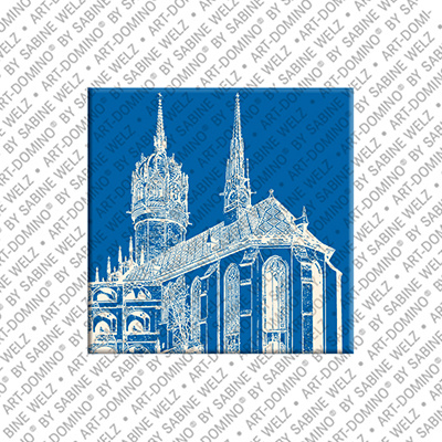 ART-DOMINO® BY SABINE WELZ Wittenberg – Schloßkirche (Kirche der Reformation) - 2