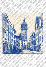 MAGNET-STORIES Wittenberg – Schloßstraße Richtung Schloßkirche