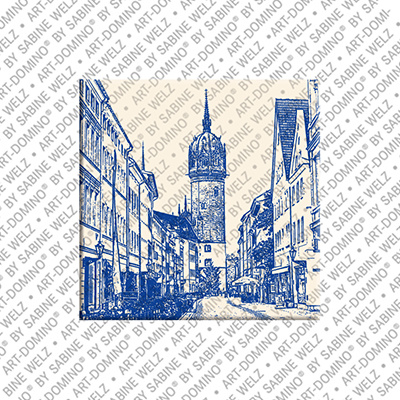 MAGNET-STORIES Wittenberg – Schloßstraße Richtung Schloßkirche