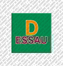 ART-DOMINO® BY SABINE WELZ Magnet - Germany - Dessau - 00