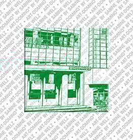 ART-DOMINO® BY SABINE WELZ Aimant - Allemagne - Dessau - 03