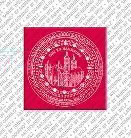 ART-DOMINO® BY SABINE WELZ Aimant - Allemagne - Naumburg - 04